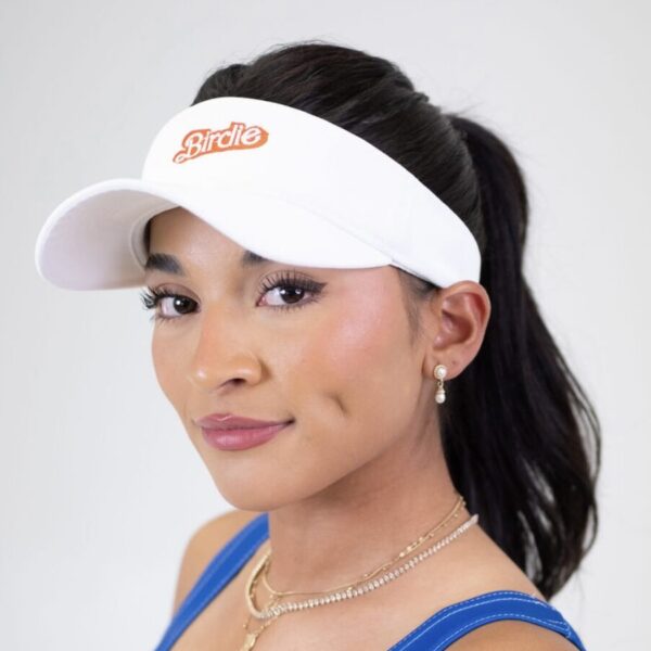 Birdie Golf Visor White - Image 2