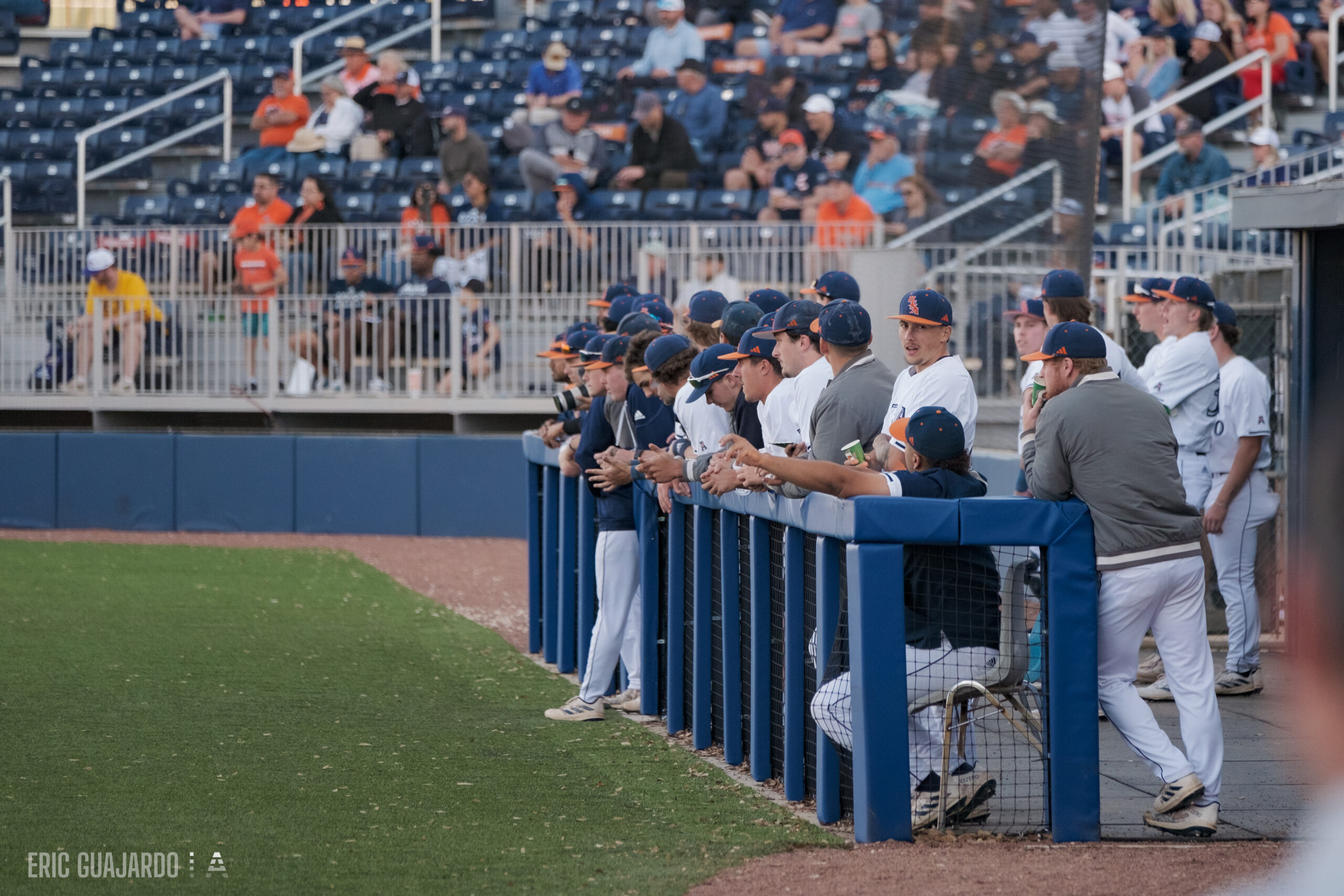 UTSA baseball dugout 2024