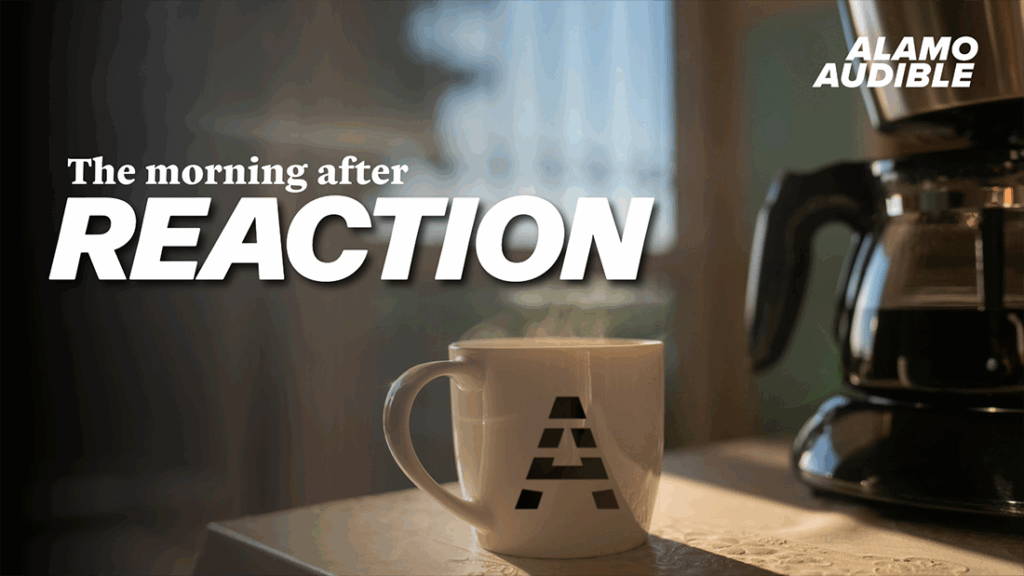 Morning After Instant Reaction Web Banner Placeholder Image