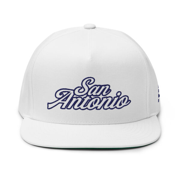 San Antonio Snapback Navy Stitch