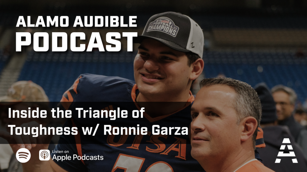 Ronnie Garza UTSA alamo audible