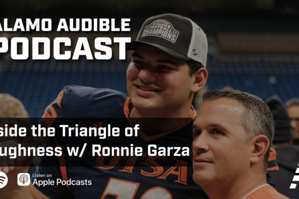 Ronnie Garza UTSA alamo audible