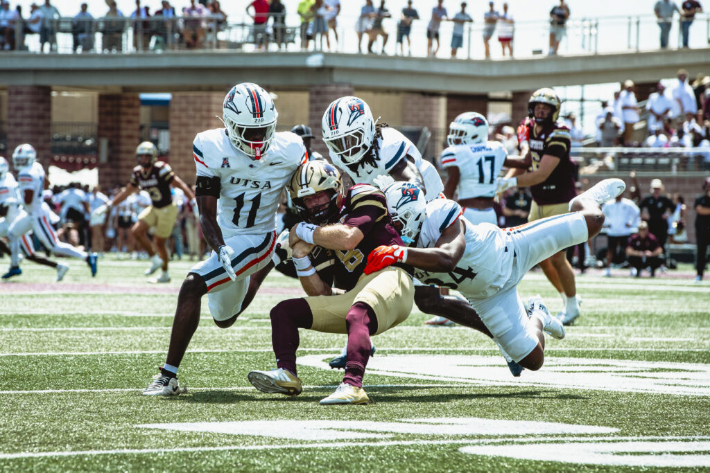 Brandon High Jr. scores game-winner as UTSA tops Texas State  for program’s 100th win