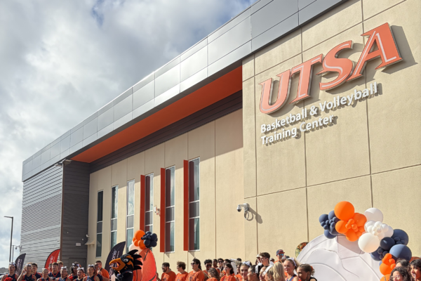 UTSA basketball volleyball training center